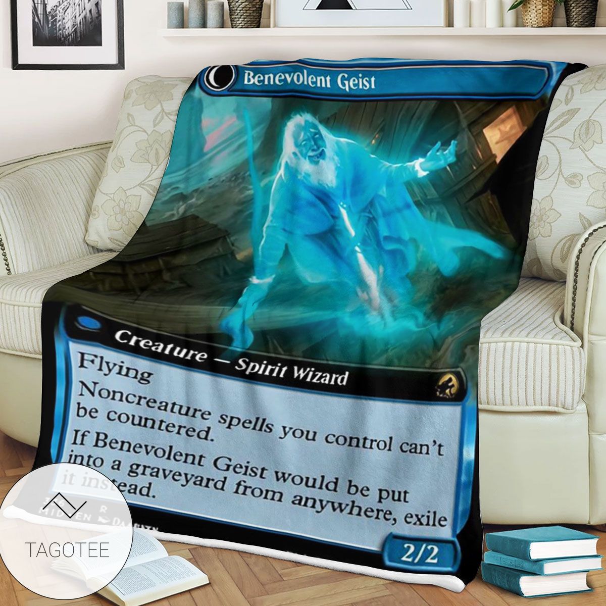 Mid 336 Benevolent Geist Mtg Game Magic The Gathering Blanket Mid 336 Benevolent Geist Mtg Game Magic The Gathering Blanket