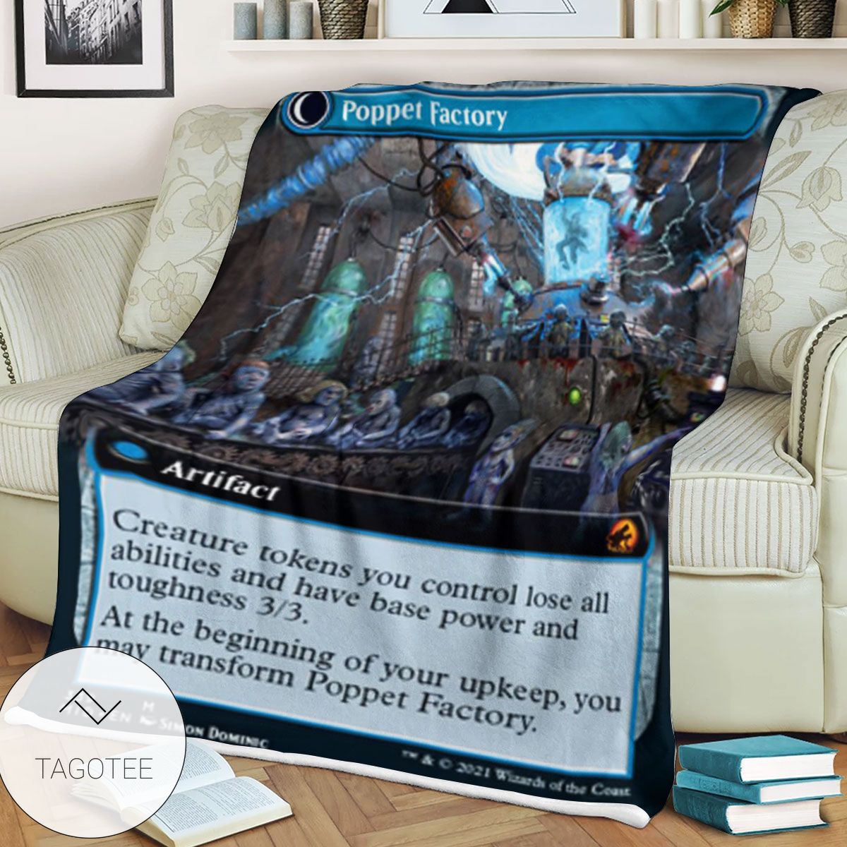 Mid 339 Poppet Factory Mtg Game Magic The Gathering Blanket Mid 339 Poppet Factory Mtg Game Magic The Gathering Blanket