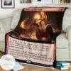 Mid 356 Light Up The Night Mtg Game Magic The Gathering Blanket