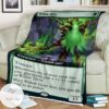 Mid 366 Willow Geist Mtg Game Magic The Gathering Blanket
