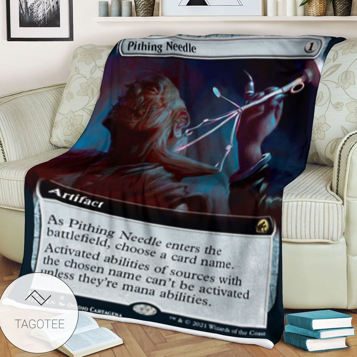 Mid 378 Pithing Needle Mtg Game Magic The Gathering Blanket Mid 378 Pithing Needle Mtg Game Magic The Gathering Blanket