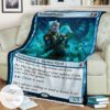 Mid 386 Triskaidekaphile Mtg Game Magic The Gathering Blanket