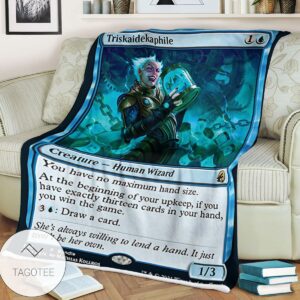 Mid 386 Triskaidekaphile Mtg Game Magic The Gathering Blanket