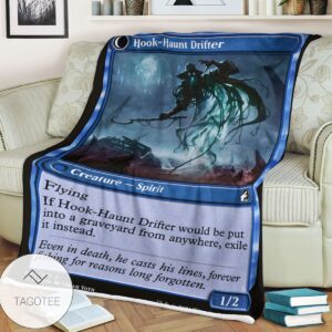 Mid 42 Hook Haunt Drifter Mtg Game Magic The Gathering Blanket