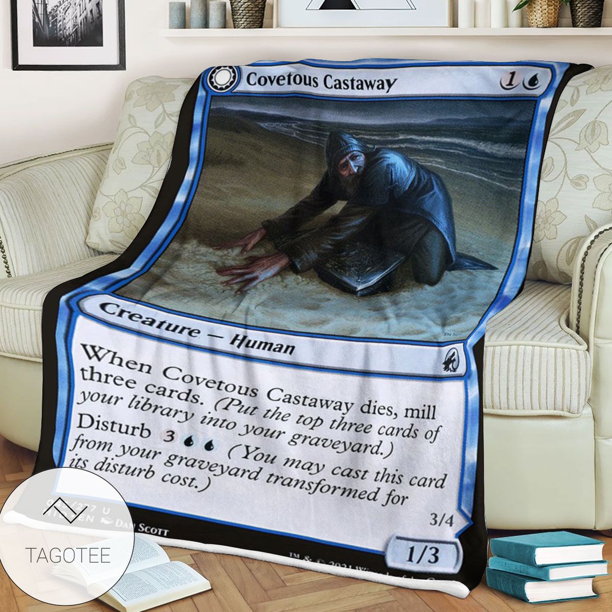 Mid 45 Covetous Castaway Mtg Game Magic The Gathering Blanket Mid 45 Covetous Castaway Mtg Game Magic The Gathering Blanket