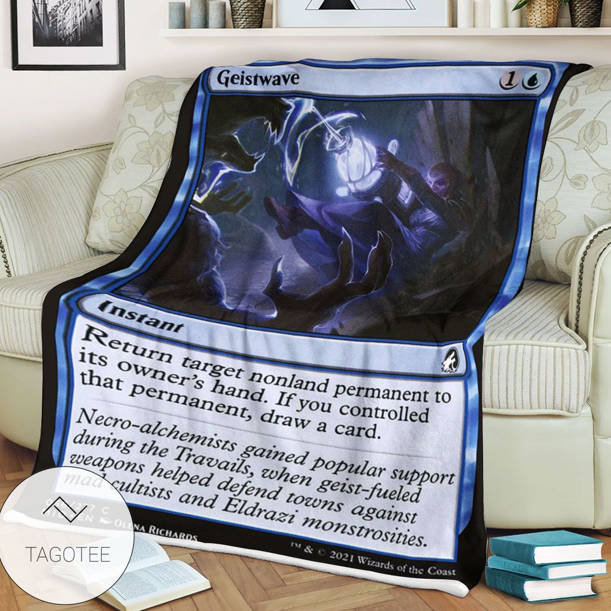 Mid 56 Geistwave Mtg Game Magic The Gathering Blanket Mid 56 Geistwave Mtg Game Magic The Gathering Blanket