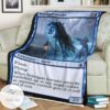 Mid 64 Nebelgast Intruder Mtg Game Magic The Gathering Blanket