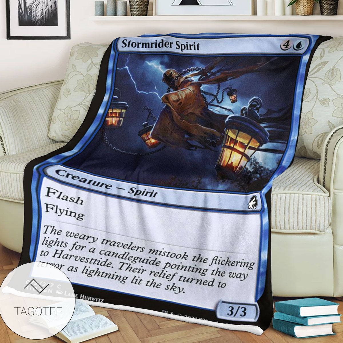 Mid 79 Stormrider Spirit Mtg Game Magic The Gathering Blanket Mid 79 Stormrider Spirit Mtg Game Magic The Gathering Blanket