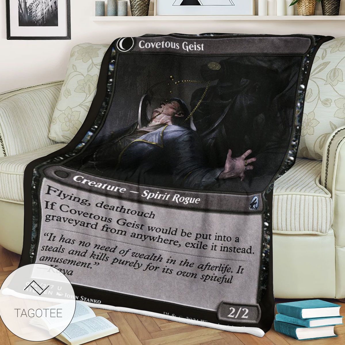 Mid 92 Covetous Geist Mtg Game Magic The Gathering Blanket Mid 92 Covetous Geist Mtg Game Magic The Gathering Blanket