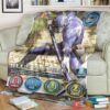 Mighty Morphin Blue Power Ranger Custom Soft Blanket