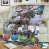Mighty Morphin Power Rangers Dragonzord Custom Soft Blanket