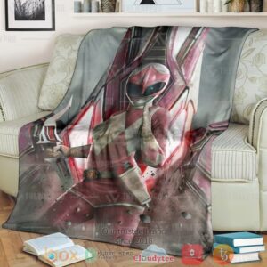 Mighty Morphin Power Rangers Pink Ranger Custom Soft Blanket