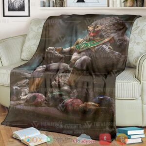 Mighty Morphin Power Rangers Shatter Grid Lord Drakkon Custom Soft Blanket