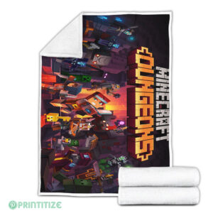 Minecraft Dungeons Blanket