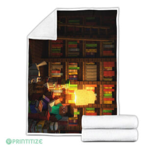 Minecraft Reading Is Good For Steve Blanket