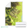 Minecraft Small Village Blanket