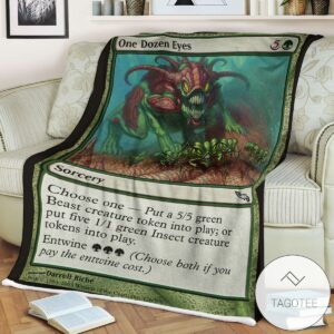 Mirrodin 126 One Dozen Eyes Mtg Blanket