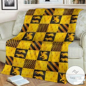 Movie Harry Potter Hufflepuff House Custom Soft Blanket