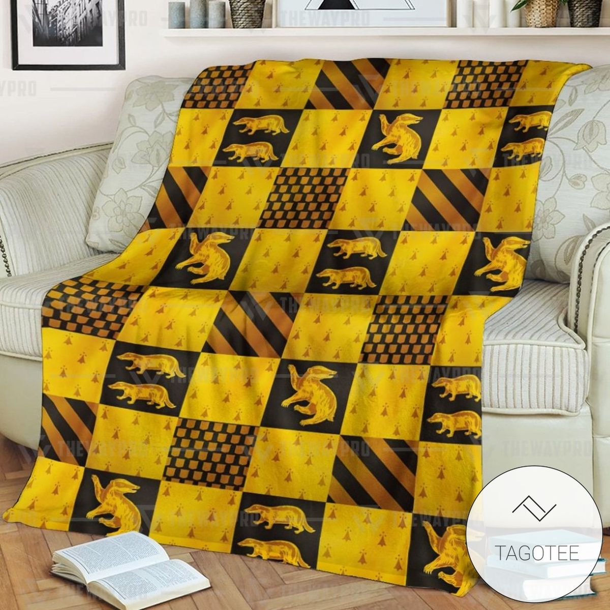 Movie Harry Potter Hufflepuff House Custom Soft Blanket Movie Harry Potter Hufflepuff House Custom Soft Blanket
