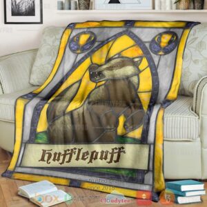Movie Hp H House Stained Glass Custom Soft Blanket