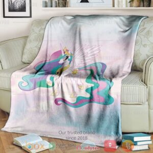 Movie My Little Pony Princess Celestia Custom Soft Blanket