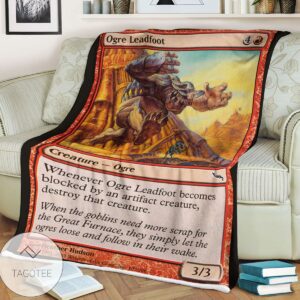 Mrd 102 Ogre Leadfoot Magic The Gathering Mtg Blanket