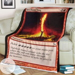 Mrd 104 Seething Song Magic The Gathering Mtg Blanket