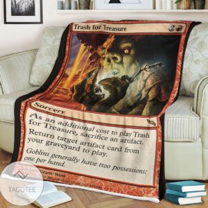 Mrd 109 Trash For Treasure Magic The Gathering Mtg Blanket