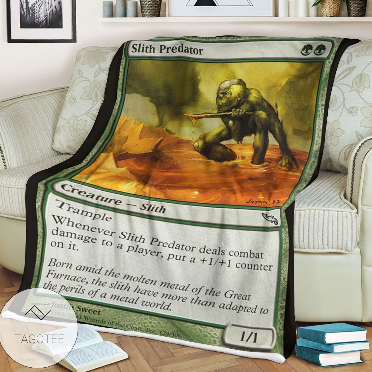 Mrd 129 Slith Predator Magic The Gathering Mtg Blanket Mrd 129 Slith Predator Magic The Gathering Mtg Blanket