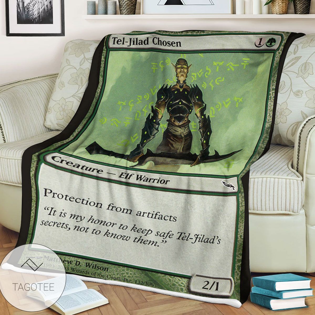 Mrd 132 Tel Jilad Chosen Magic The Gathering Mtg Blanket Mrd 132 Tel Jilad Chosen Magic The Gathering Mtg Blanket
