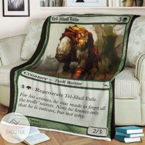 Mrd 133 Tel Jilad Exile Magic The Gathering Mtg Blanket