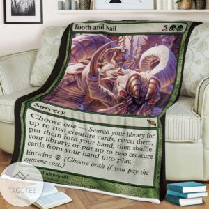 Mrd 134 Tooth And Nail Magic The Gathering Mtg Blanket