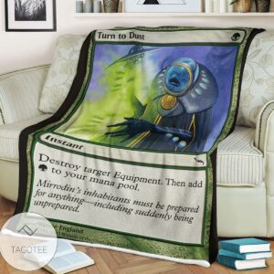 Mrd 137 Turn To Dust Magic The Gathering Mtg Blanket