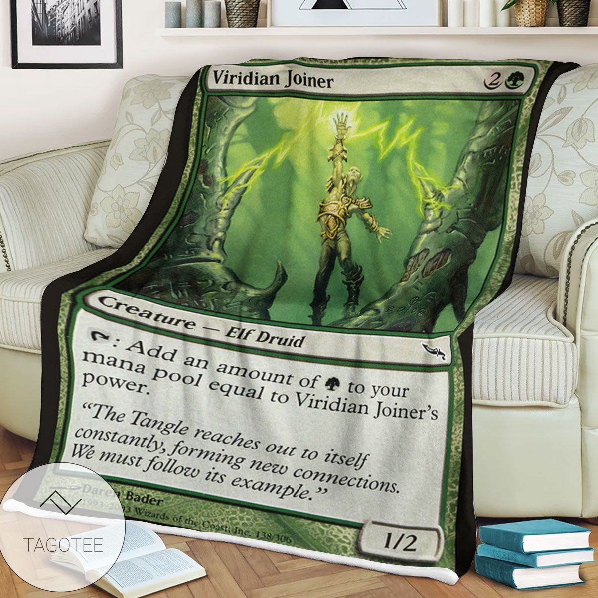 Mrd 138 Viridian Joiner Magic The Gathering Mtg Blanket Mrd 138 Viridian Joiner Magic The Gathering Mtg Blanket