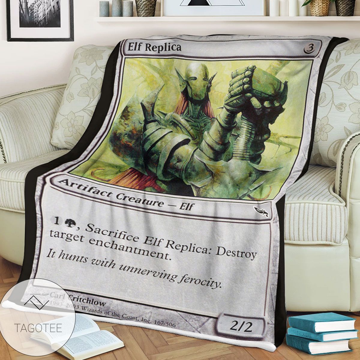 Mrd 167 Elf Replica Magic The Gathering Mtg Blanket Mrd 167 Elf Replica Magic The Gathering Mtg Blanket