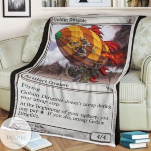 Mrd 177 Goblin Dirigible Magic The Gathering Mtg Blanket