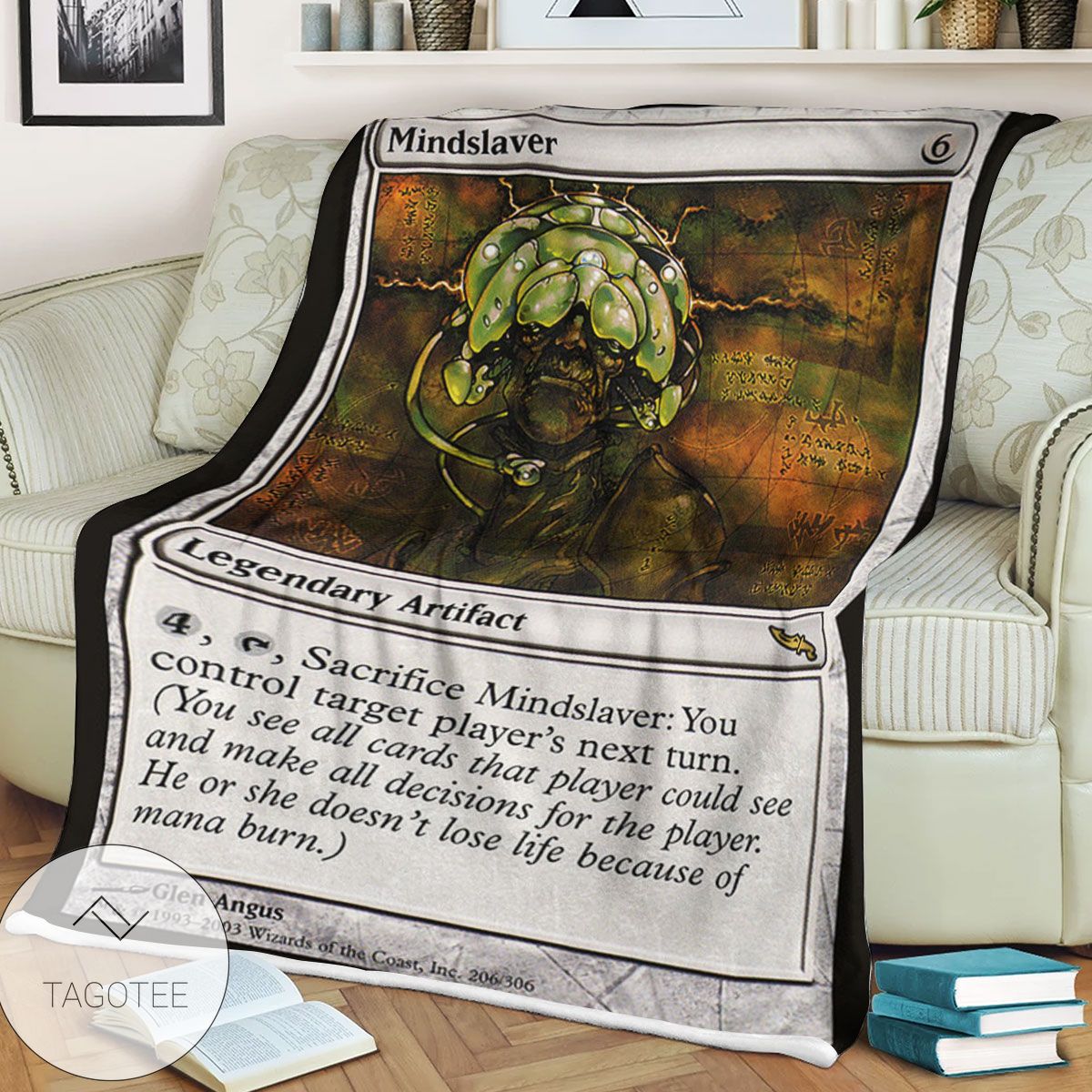 Mrd 206 Mindslaver Magic The Gathering Mtg Blanket Mrd 206 Mindslaver Magic The Gathering Mtg Blanket