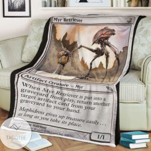 Mrd 215 Myr Retriever Magic The Gathering Mtg Blanket