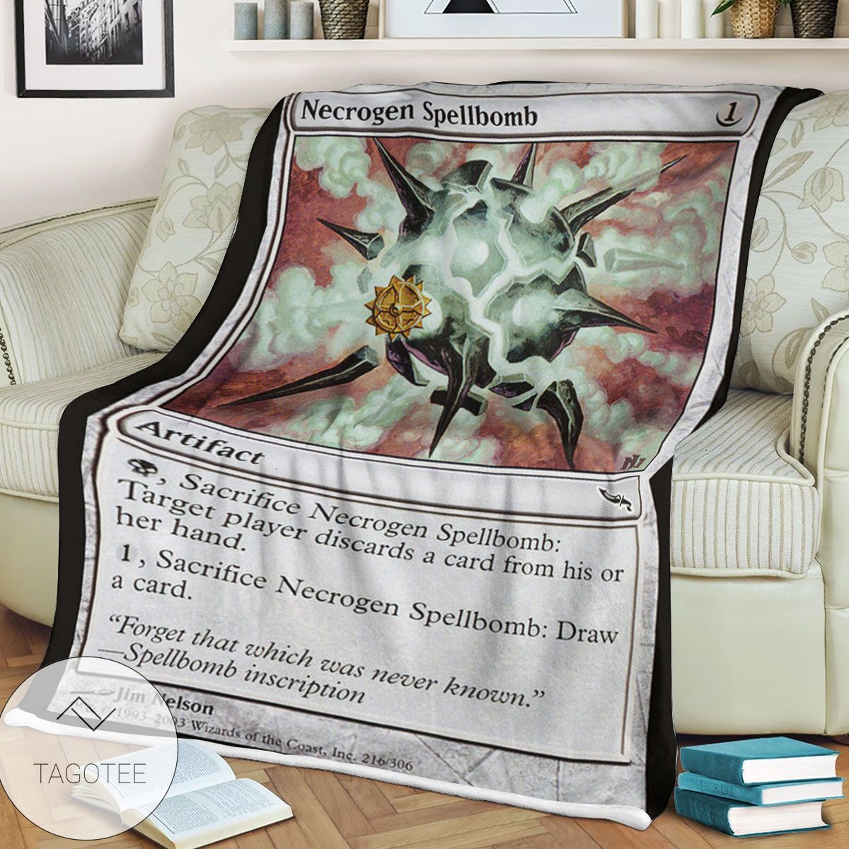 Mrd 216 Necrogen Spellbomb Magic The Gathering Mtg Blanket Mrd 216 Necrogen Spellbomb Magic The Gathering Mtg Blanket