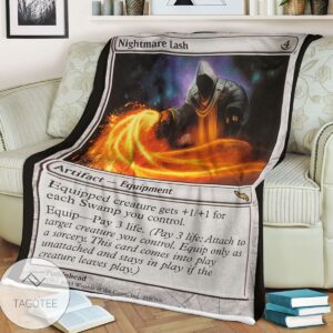 Mrd 219 Nightmare Lash Magic The Gathering Mtg Blanket
