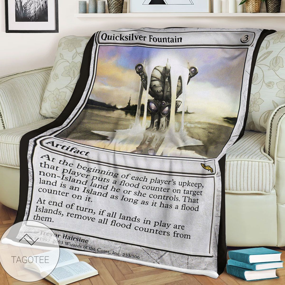 Mrd 233 Quicksilver Fountain Magic The Gathering Mtg Blanket Mrd 233 Quicksilver Fountain Magic The Gathering Mtg Blanket