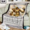 Mrd 244 Soldier Replica Magic The Gathering Mtg Blanket