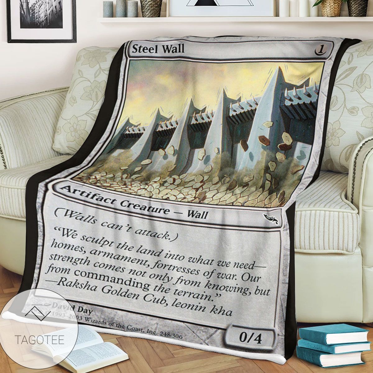 Mrd 248 Steel Wall Magic The Gathering Mtg Blanket Mrd 248 Steel Wall Magic The Gathering Mtg Blanket