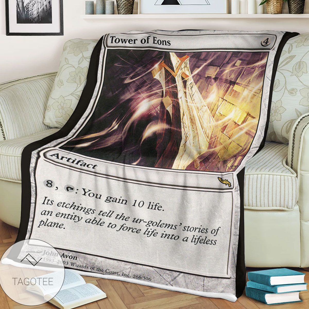 Mrd 266 Tower Of Eons Magic The Gathering Mtg Blanket Mrd 266 Tower Of Eons Magic The Gathering Mtg Blanket