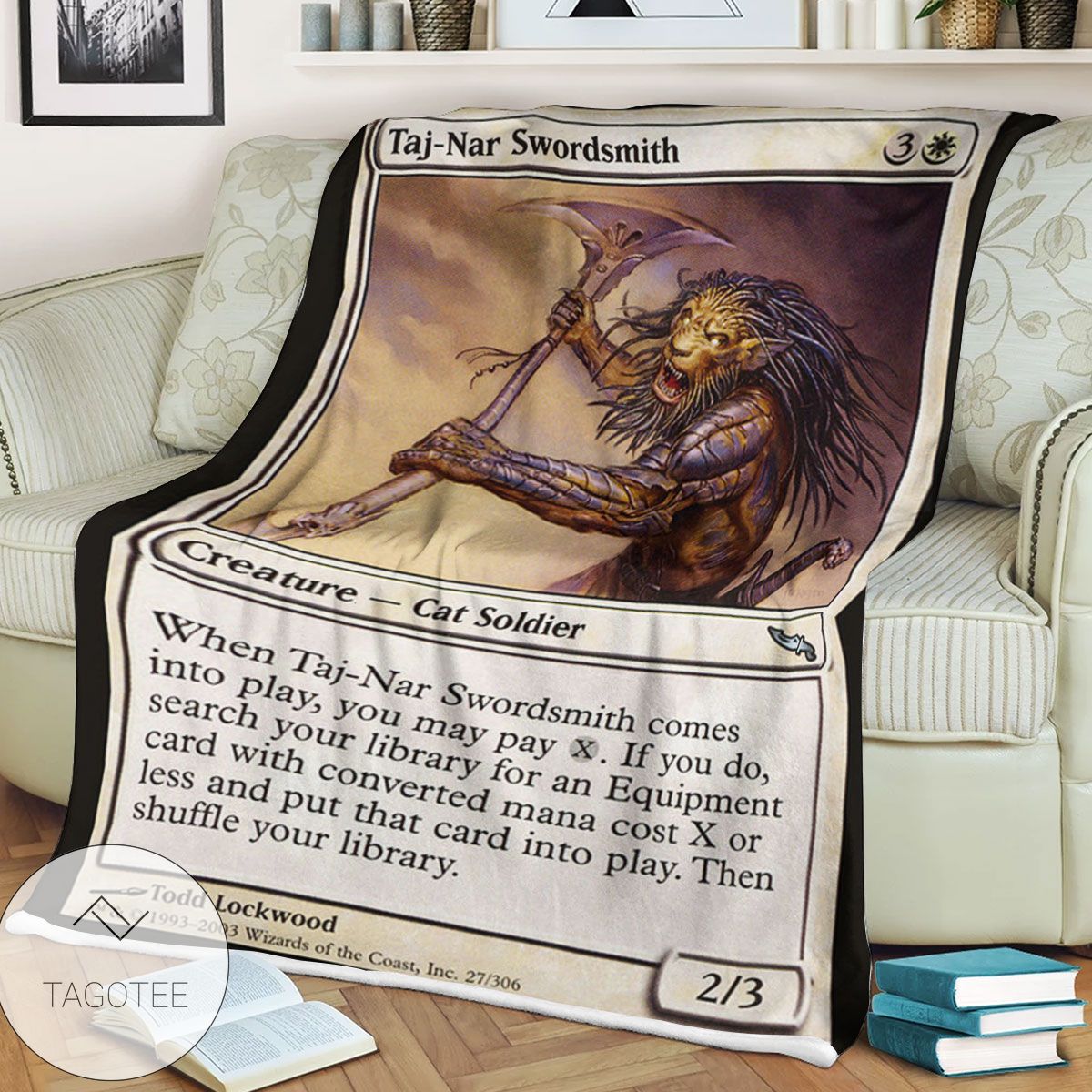 Mrd 27 Taj Nar Swordsmith Magic The Gathering Mtg Blanket Mrd 27 Taj Nar Swordsmith Magic The Gathering Mtg Blanket