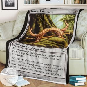 Mrd 271 Vorrac Battlehorns Magic The Gathering Mtg Blanket