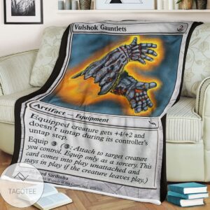 Mrd 273 Vulshok Gauntlets Magic The Gathering Mtg Blanket
