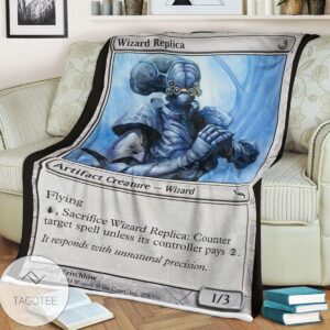 Mrd 275 Wizard Replica Magic The Gathering Mtg Blanket