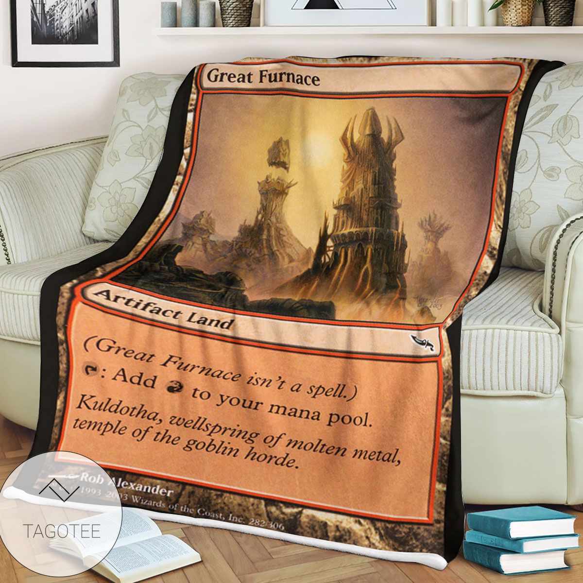 Mrd 282 Great Furnace Magic The Gathering Mtg Blanket Mrd 282 Great Furnace Magic The Gathering Mtg Blanket