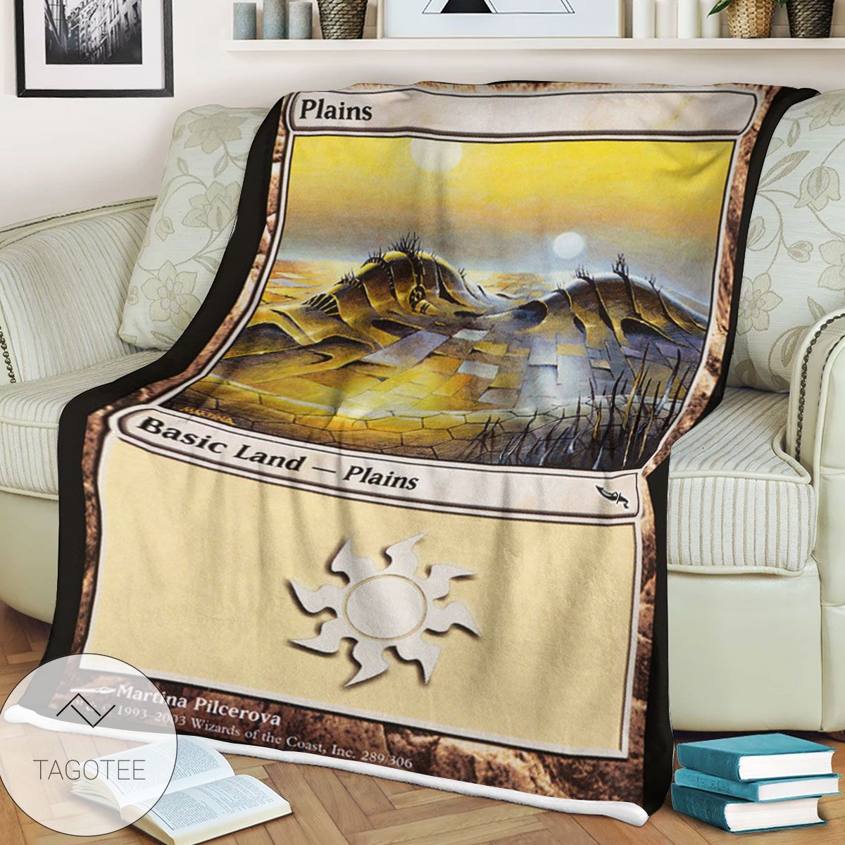 Mrd 289 Plains Magic The Gathering Mtg Blanket Mrd 289 Plains Magic The Gathering Mtg Blanket